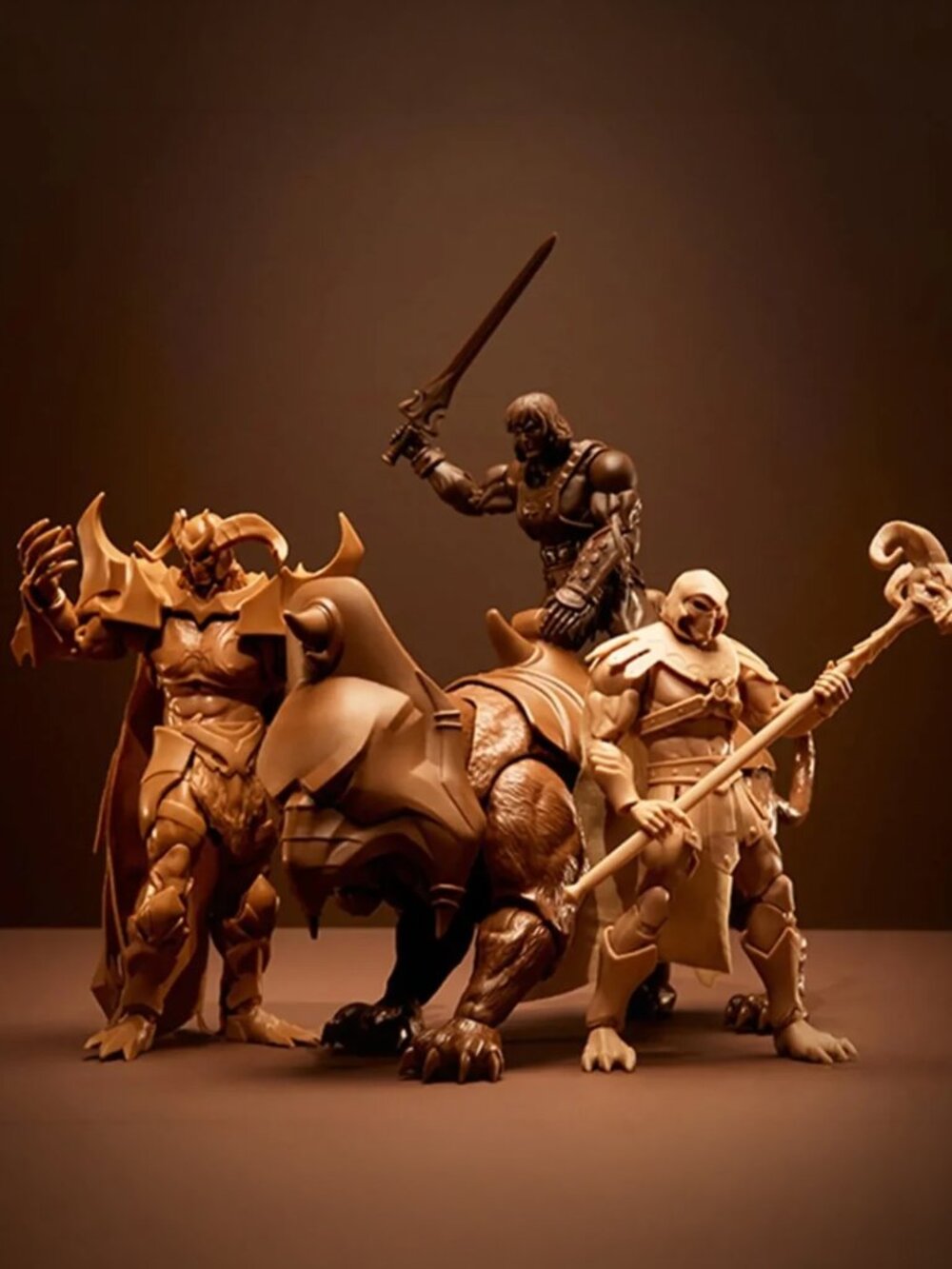 Masters of the Universe c/o @VirgilAbloh™ figures.  Boxed collectors edition